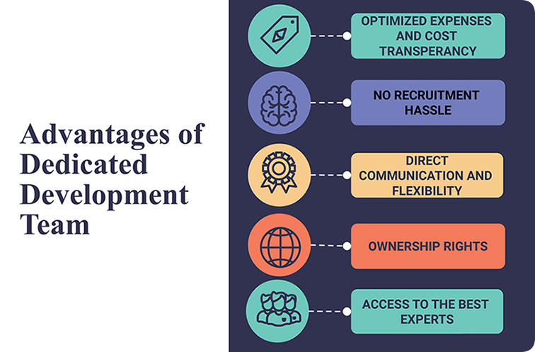 dedicated development team model advantages for businesses