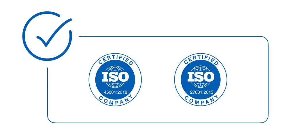 ISO 27001 and ISO 45001 Certifications