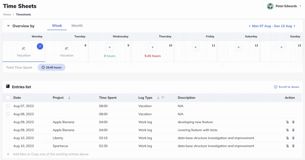 custom erp software development time