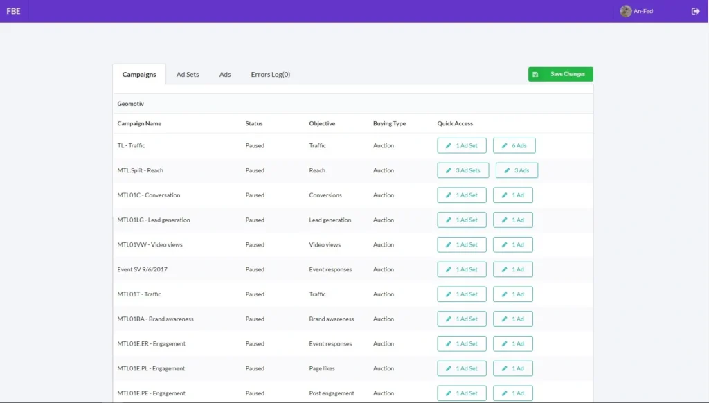 facebook campaign manager 1