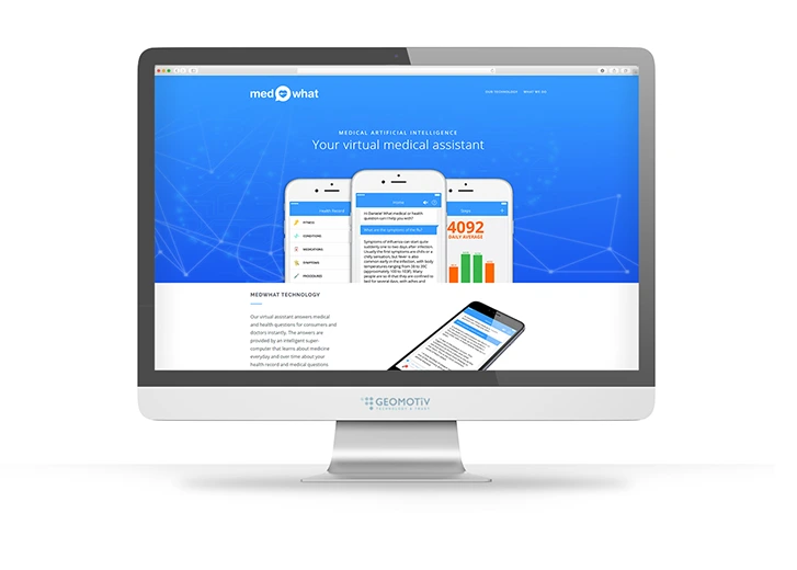 smart medical assistant app screen