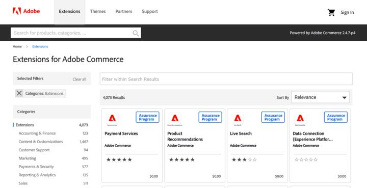 Magento Features