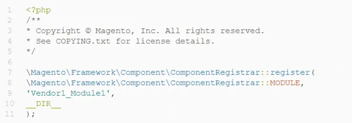 magento integration registration.php