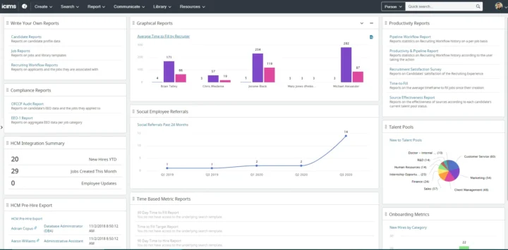 HR Recruiting Software by iCIMS