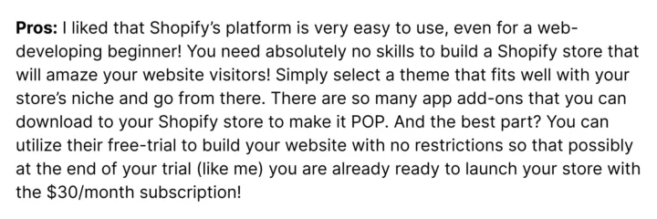 shopify pros_reviews