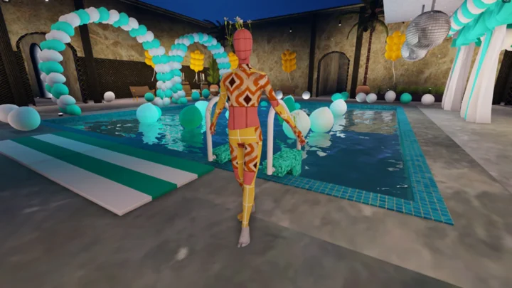 Native advertising in virtual worlds and metaverse platforms screen