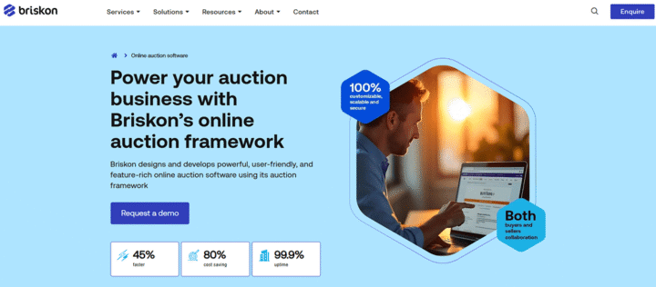 Briskon_Auction Software