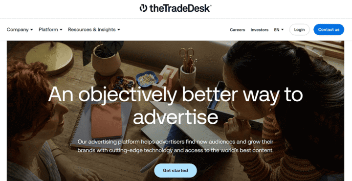 the trade desk screen