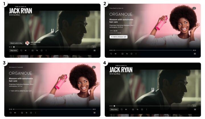 see Amazon Interactive & Shoppable Ads on Prime Video