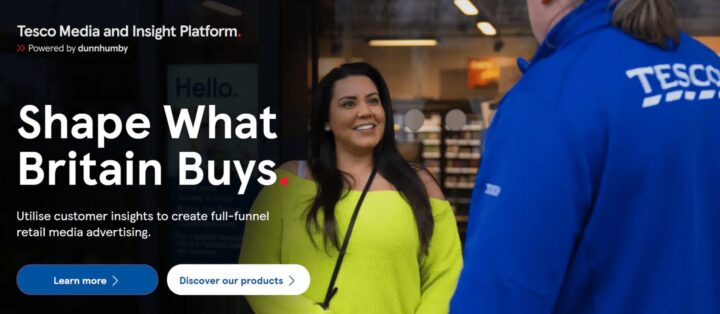 Tesco Media and Insight Platform powered by dunnhumby
