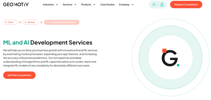 AI Development Services_Geomotiv