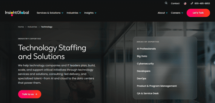 it staffing augmentation_insight global